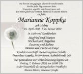 eine Anzeige
