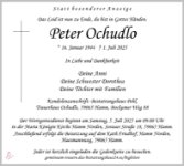 eine Anzeige