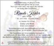 eine Anzeige