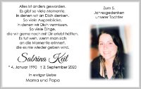eine Anzeige